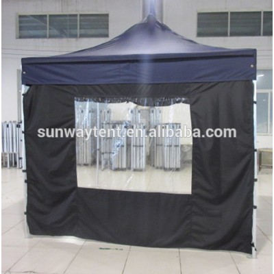 2017 high quality 3mx3m folding gazebo tent with colorful sidewalls windows