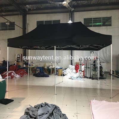 3X6m 300g Polyester roof 40mm Small hexagon Aluminum Folding Gazebo Tent