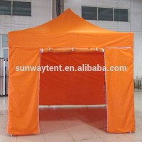 2017 high quality 3mx3m folding gazebo with windows and door sidewalls