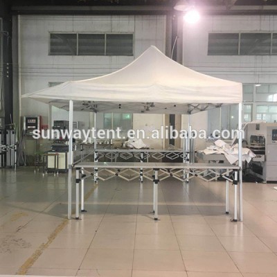 New Item Big Hexagon Aluminum 3x4.5m Display Folding Gazebo Tent